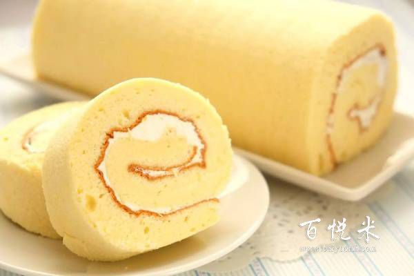 你還在吃外賣嗎？別人跟著百悅米學做蛋糕卷早餐不用愁了！