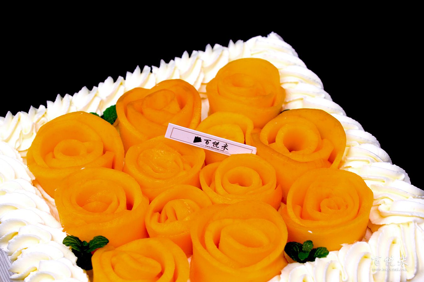 芒果蛋糕高清圖片大全【蛋糕圖片】_64