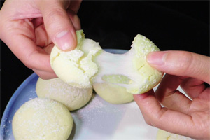 麻薯軟曲奇做法，麻薯軟曲奇制作方法圖文詳解