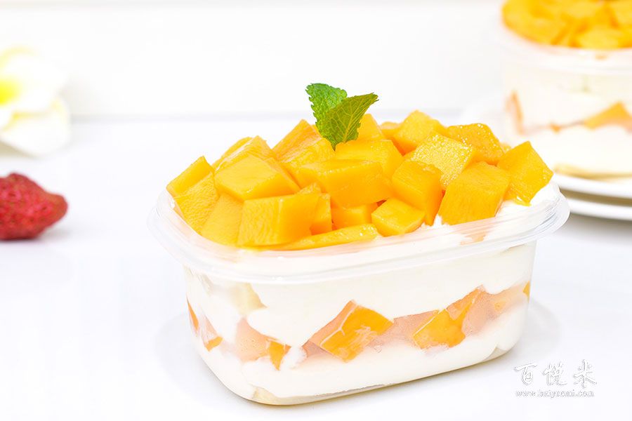 芒果盒子蛋糕的做法視頻大全_蛋糕培訓學習教程