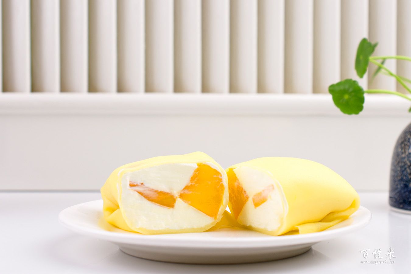 芒果班戟甜點的做法大全，芒果班戟西點培訓圖文教程分享