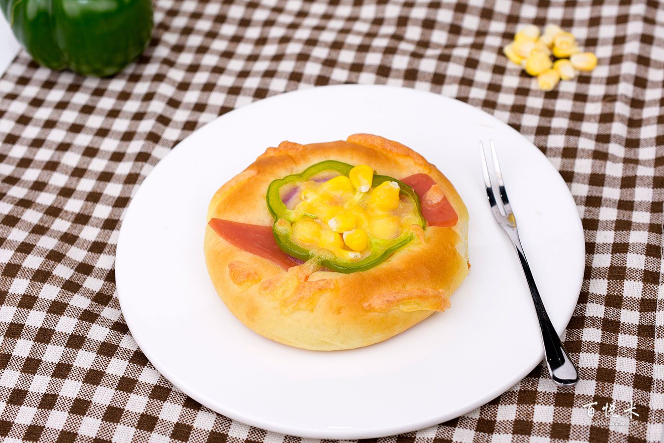 芝士蔬菜包面包高清圖片大全【蛋糕圖片】_238