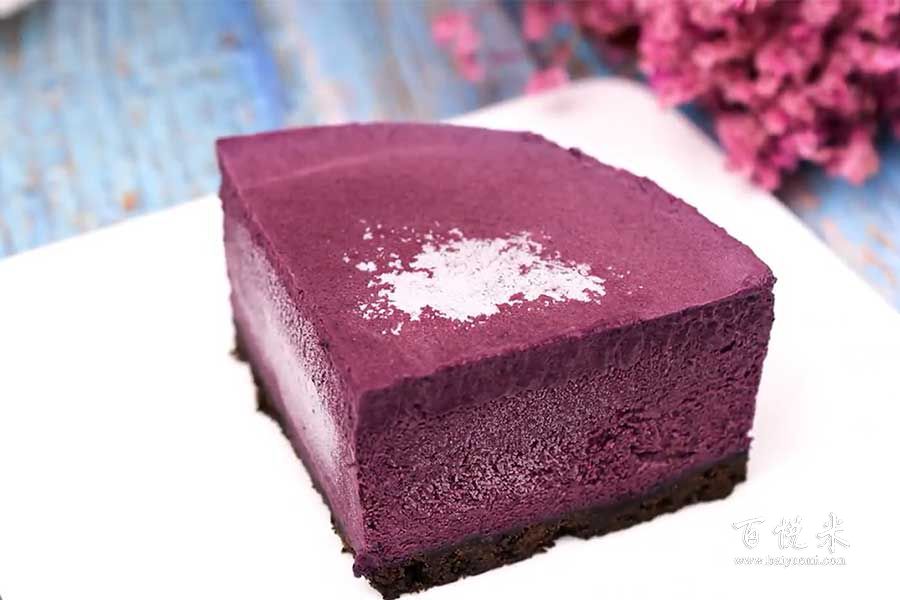 藍(lán)莓慕斯蛋糕的做法視頻大全_西點(diǎn)培訓(xùn)學(xué)習(xí)教程