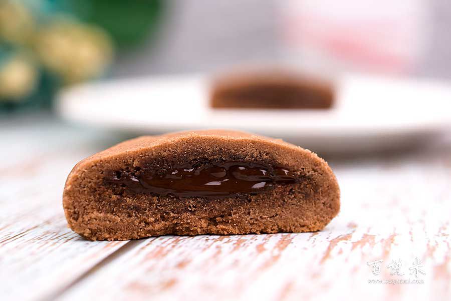 巧克力爆漿曲奇的做法視頻大全_西點培訓(xùn)學(xué)習(xí)教程