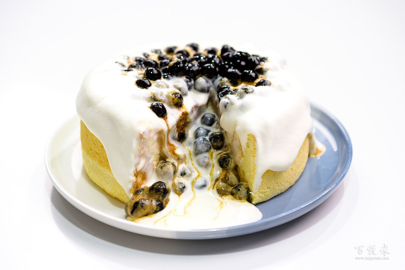 珍珠奶茶云朵蛋糕高清圖片大全【蛋糕圖片】_878