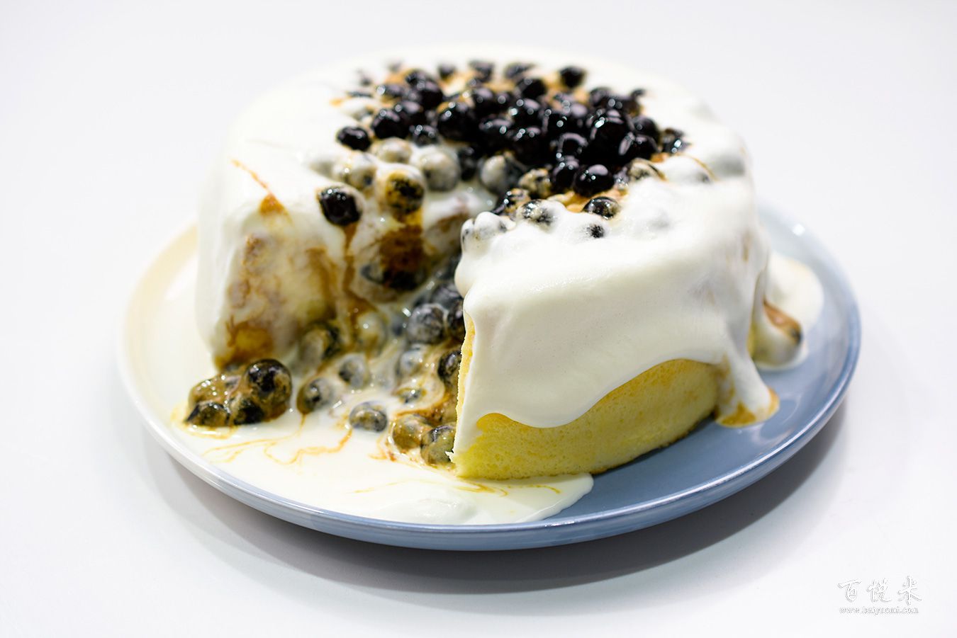 珍珠奶茶云朵蛋糕高清圖片大全【蛋糕圖片】_879