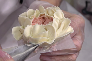 奧斯汀玫瑰韓式裱花的做法大全，玫瑰韓式裱花西點培訓圖文教程分享