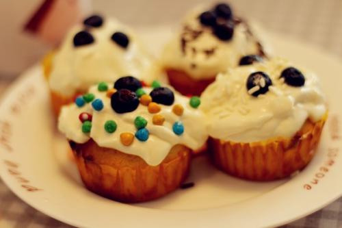 新手怎么用家用烤箱制作藍莓杯子蛋糕？